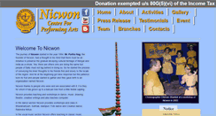 Desktop Screenshot of nicwon.org